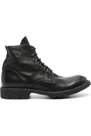 Moma Logo-embossed ankle boots