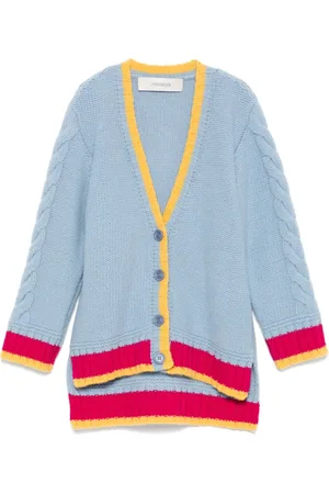 Simonetta Stripe-embellished cardigan