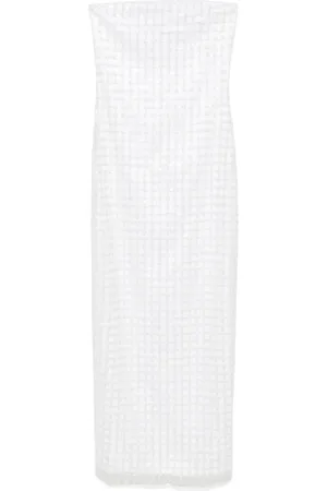 ROTATE Sequin-embellished midi dress
