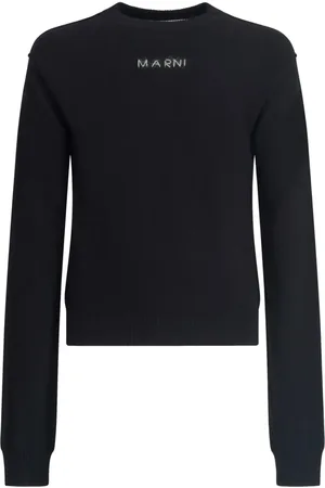 Marni Logo-embroidered jumper