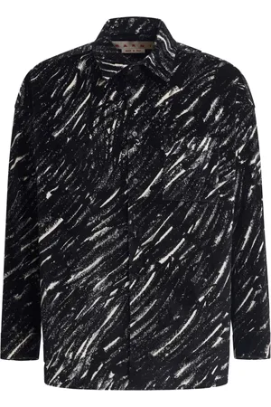 Marni Sketch-style print shirt