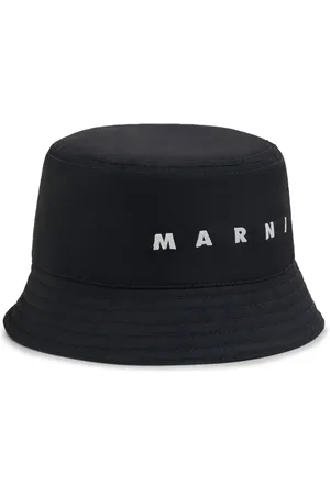 Marni Logo-embroidered bucket hat