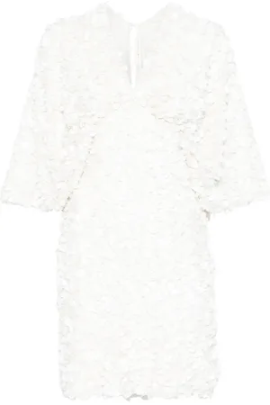 ROTATE Wide sleeve mini dress