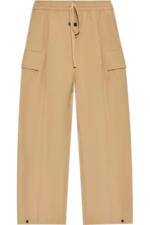FEAR OF GOD Logo-patch wool trousers