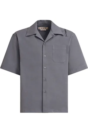 Marni Piqu??-weave shirt