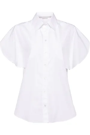 Stella McCartney Flared short sleeves shirt