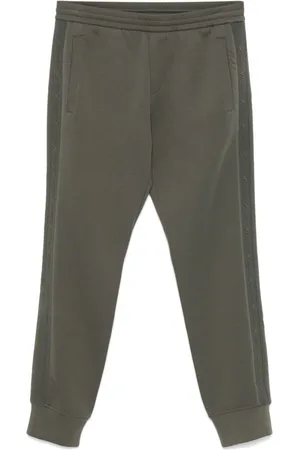 Emporio Armani Logo-trim sweatpants
