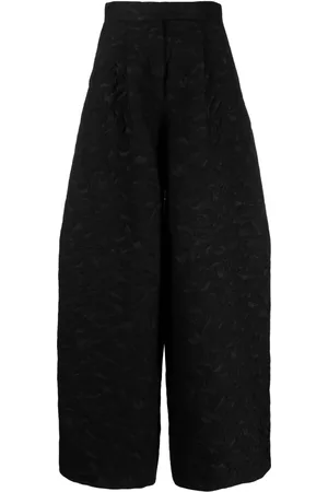 Max Mara High-waisted jacquard trousers