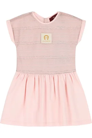 Aigner Logo-appliqué dress