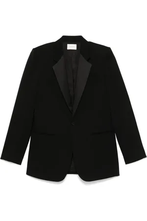 Saint Laurent Grain de poudre tuxedo blazer
