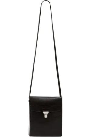 LEMAIRE Grained leather shoulder bag