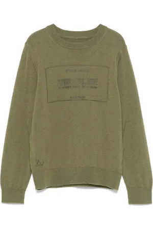 Zadig & Voltaire Raised-logo sweater
