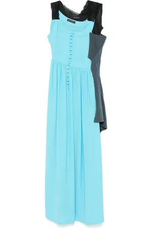 Balenciaga Asymmetric panelled dress