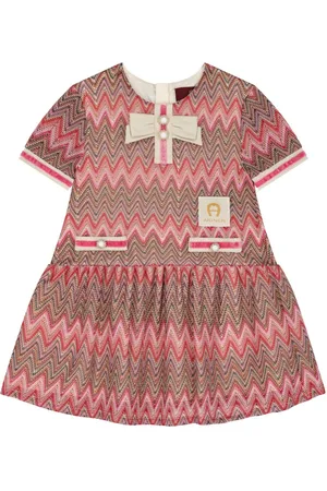 Aigner Zigzag-pattern dress