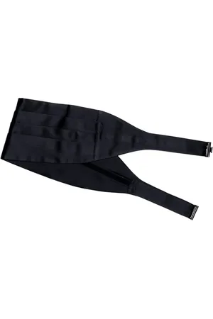 Brunello Cucinelli Satin cummerbund