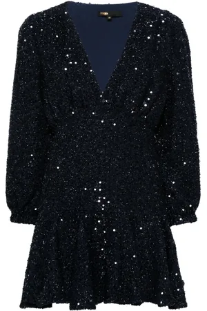 Maje Sequinned mini dress