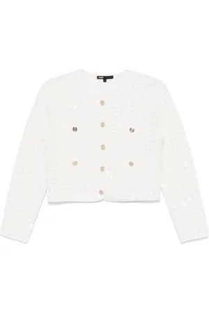 Maje Sequin-embellished cardigan