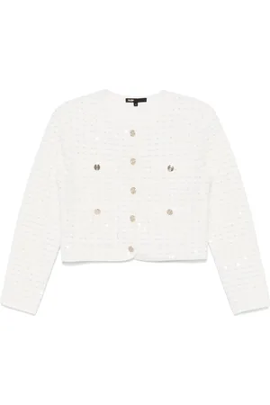 Maje Sequin-embellished cardigan