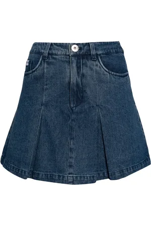 Chocoolate Denim mini skirt