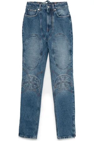 Jean Paul Gaultier Lace-up detail jeans