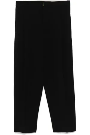 Elisabetta Franchi Crepe cropped trousers