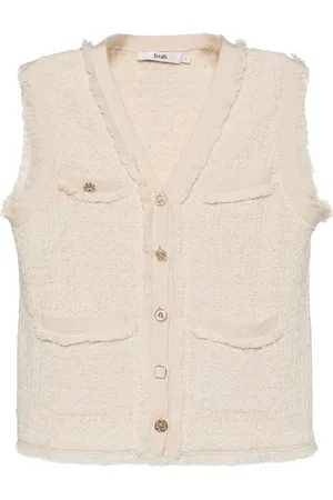 B+AB Button-up vest cardigan