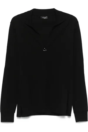 MUGLER Pierced polo shirt