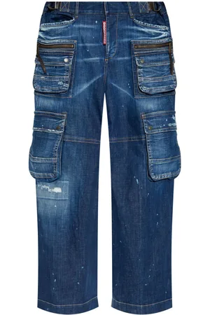 Dsquared2 Wide-leg cargo jeans