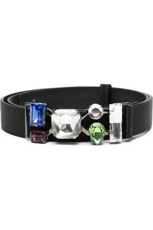 Giorgio Armani Rhinestone-buckle belt