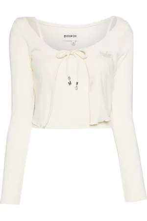 Musium Div. Two-layered crop top