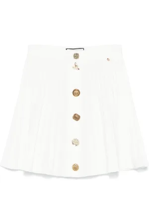NISSA Decorative-buttons mini skirt