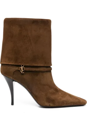 Saint Laurent 85mm folded boots