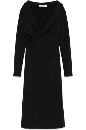 Serafini Off-shoulder midi dress