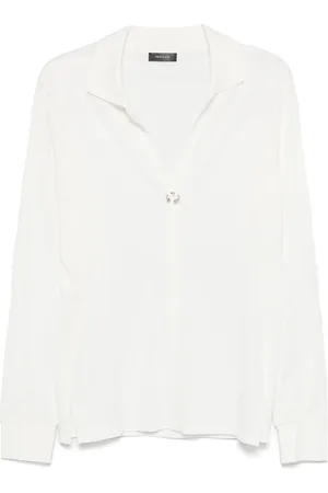 MUGLER Pierced polo shirt