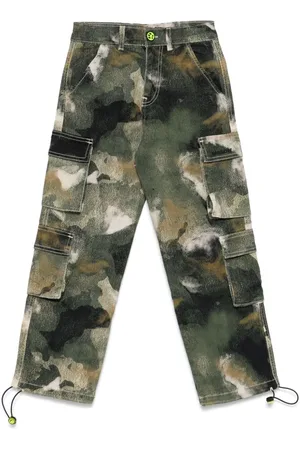 BARROW Camouflage cargo pants