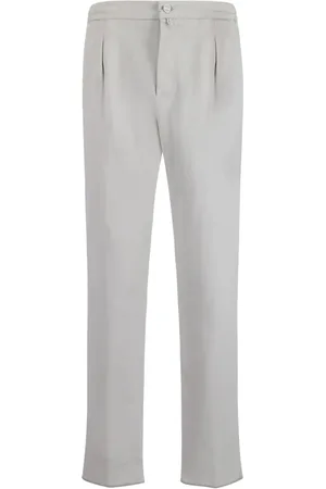 Kiton Stovepipe trousers