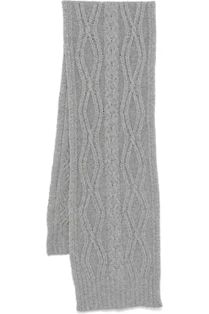 ERMANNO SCERVINO Cable-knit scarf