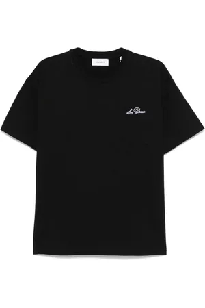 Les Deux Logo-embroidered T-shirt