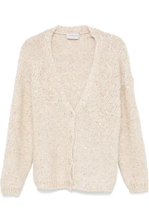 Ermanno Firenze Embroidered-motif cardigan