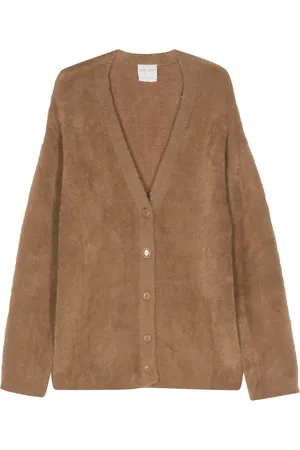 FORTE FORTE Brushed buttoned cardigan