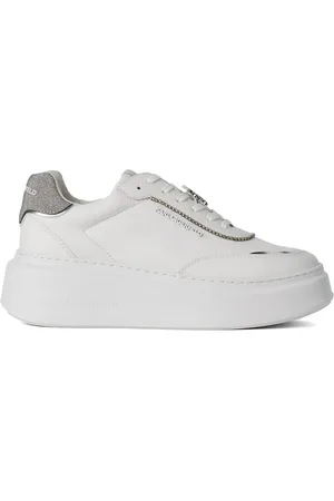 Karl Lagerfeld Ikonik Anakapri glitter-detail sneakers
