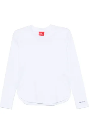..,MERCI Slogan-print T-shirt