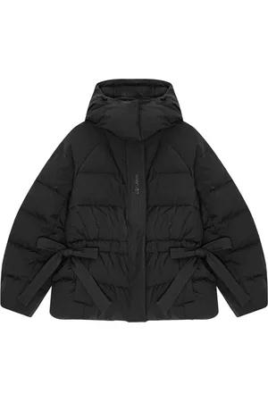 Ganni Oversized hooded puffer jacket