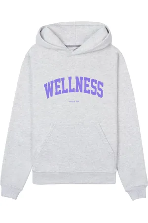 Sporty & Rich Wellness motif-print hoodie