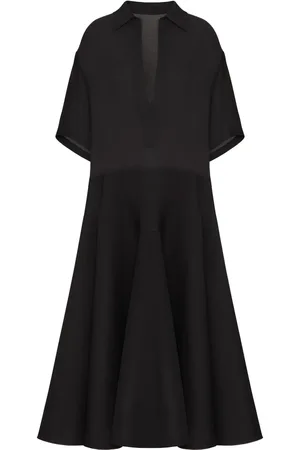 VALENTINO GARAVANI V-neck midi dress