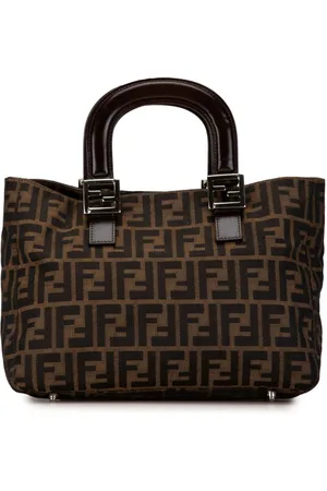 Fendi 2000-2010 Small Zucca Canvas Twins tote bag