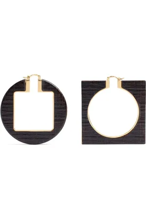 Jacquemus The Rond Carré hoop earrings