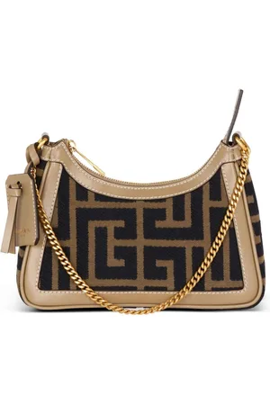 Balmain B-Army PB Labyrinth jacquard crossbody bag