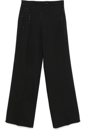 Twin-Set Sequin-detailing trousers