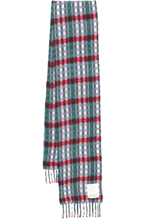 Maje Tartan scarf